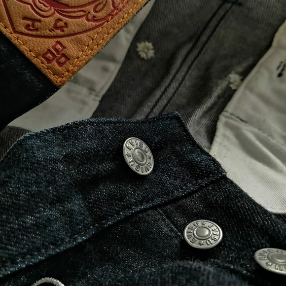 Authentic RARE Evisu custom made embroidered jeans - Picture 11 of 14